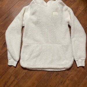 Abercrombie Kids Cream Fleece Jacket